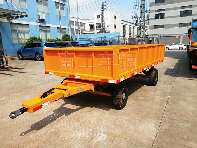 3吨铁板护栏星空买球(中国) ATV全挂工具拖车