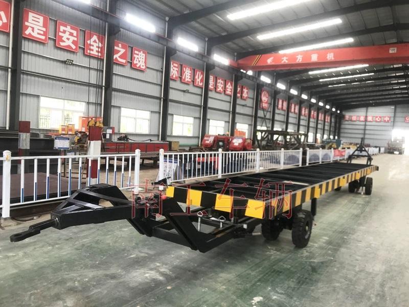 10吨骨架星空买球(中国) 双牵引集装箱用全挂车