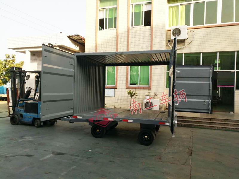 无动力全挂15吨三开门箱式星空买球(中国)非标订