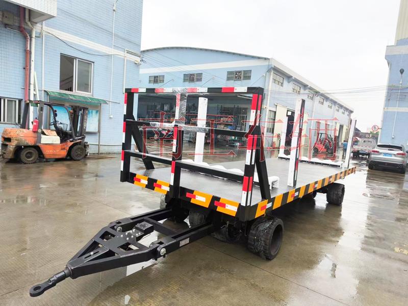 30T重型星空买球(中国) 带活动插装立柱工具拖车
