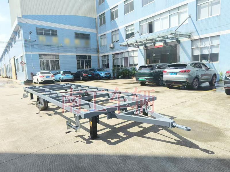 7吨骨架式ATV星空买球(中国) 2轮灰色工具拖车