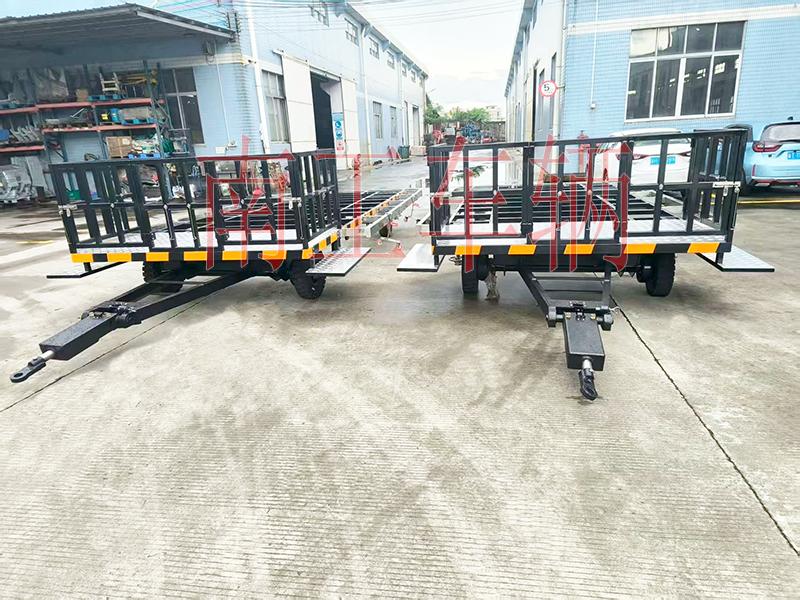 5吨带不锈钢配件牵引星空买球(中国) 护栏型全挂车